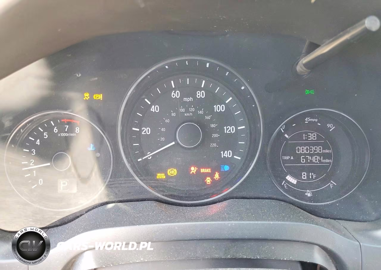 2019 Honda Hr-V Sport VIN:3CZRU5H12KM720416 - 9