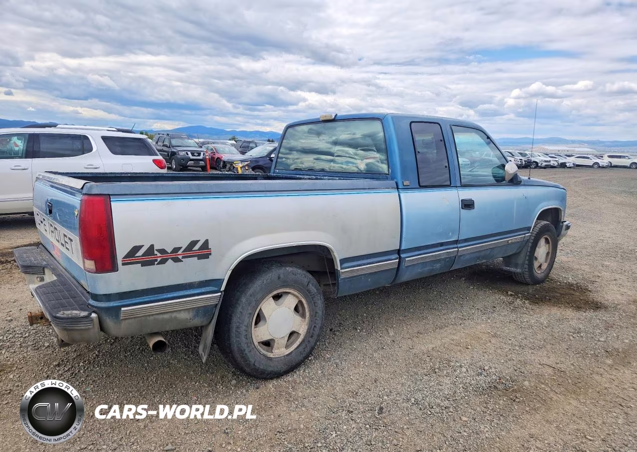 1992 Chevrolet Gmt-400 K1500 VIN:2GCEK19K0N1225105 - 3