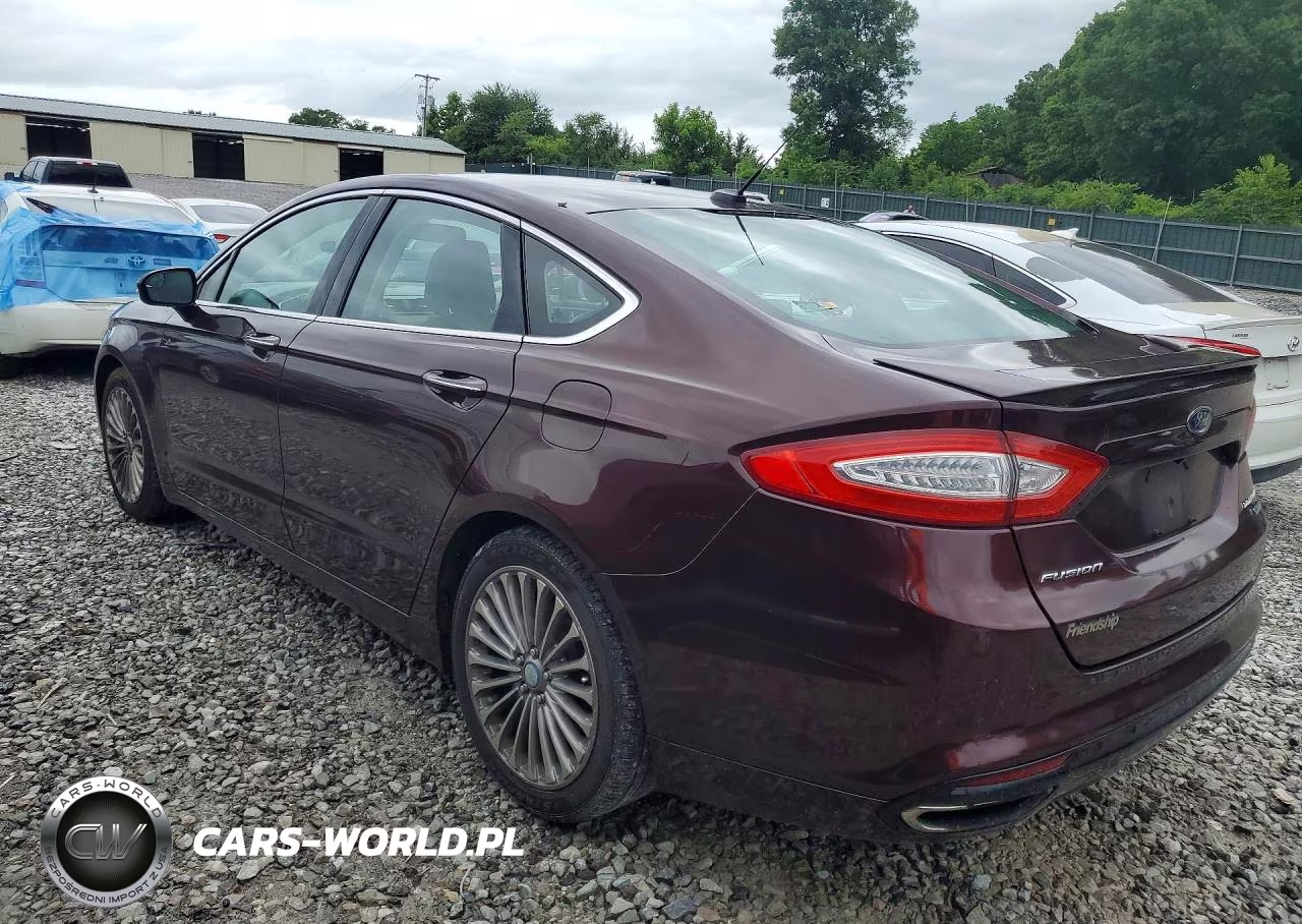 2013 Ford Fusion Titanium VIN:3FA6P0K97DR114543 - 2