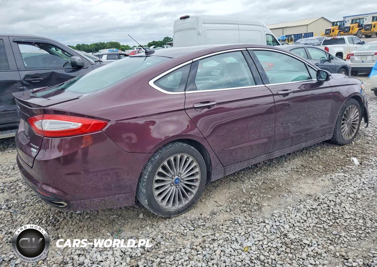 2013 Ford Fusion Titanium VIN:3FA6P0K97DR114543 - 3