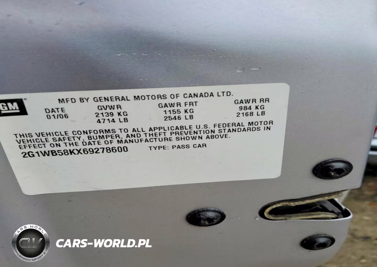 2006 Chevrolet Impala Ls VIN:2G1WB58KX69278600 - 12
