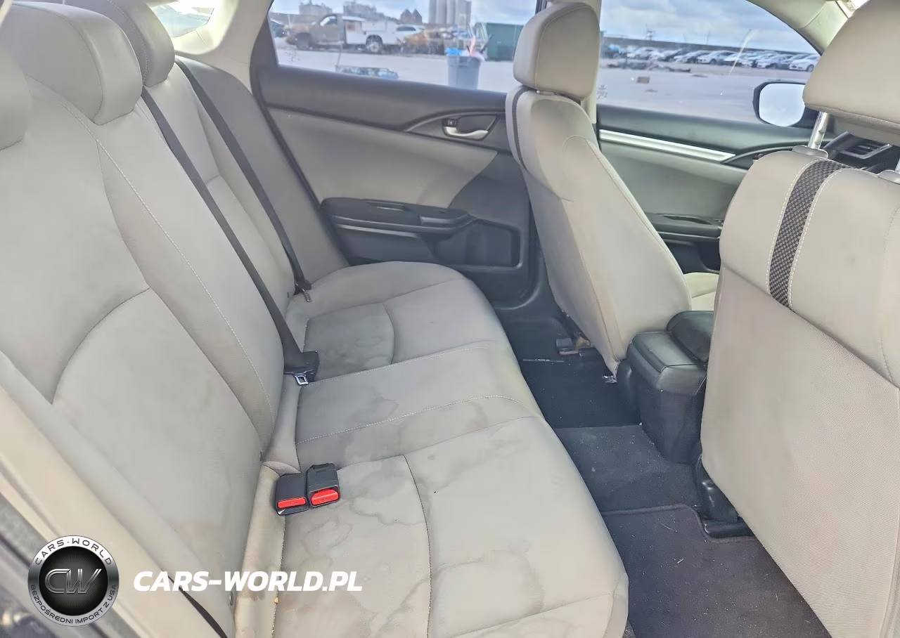 2020 Honda Civic Lx VIN:19XFC2F67LE008536 - 10