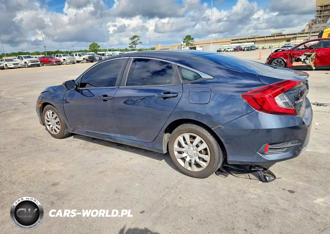 2020 Honda Civic Lx VIN:19XFC2F67LE008536 - 2