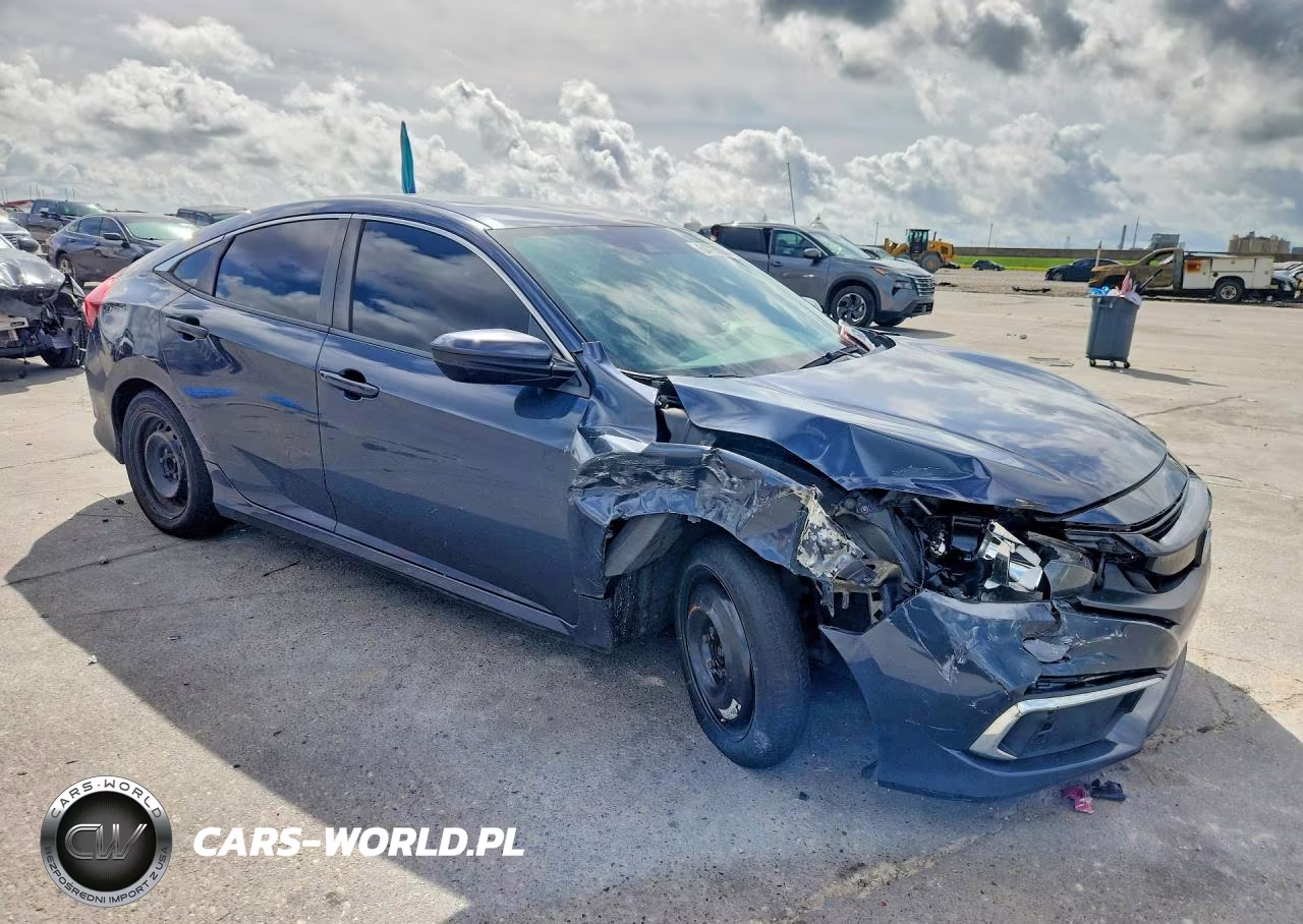 2020 Honda Civic Lx VIN:19XFC2F67LE008536 - 4