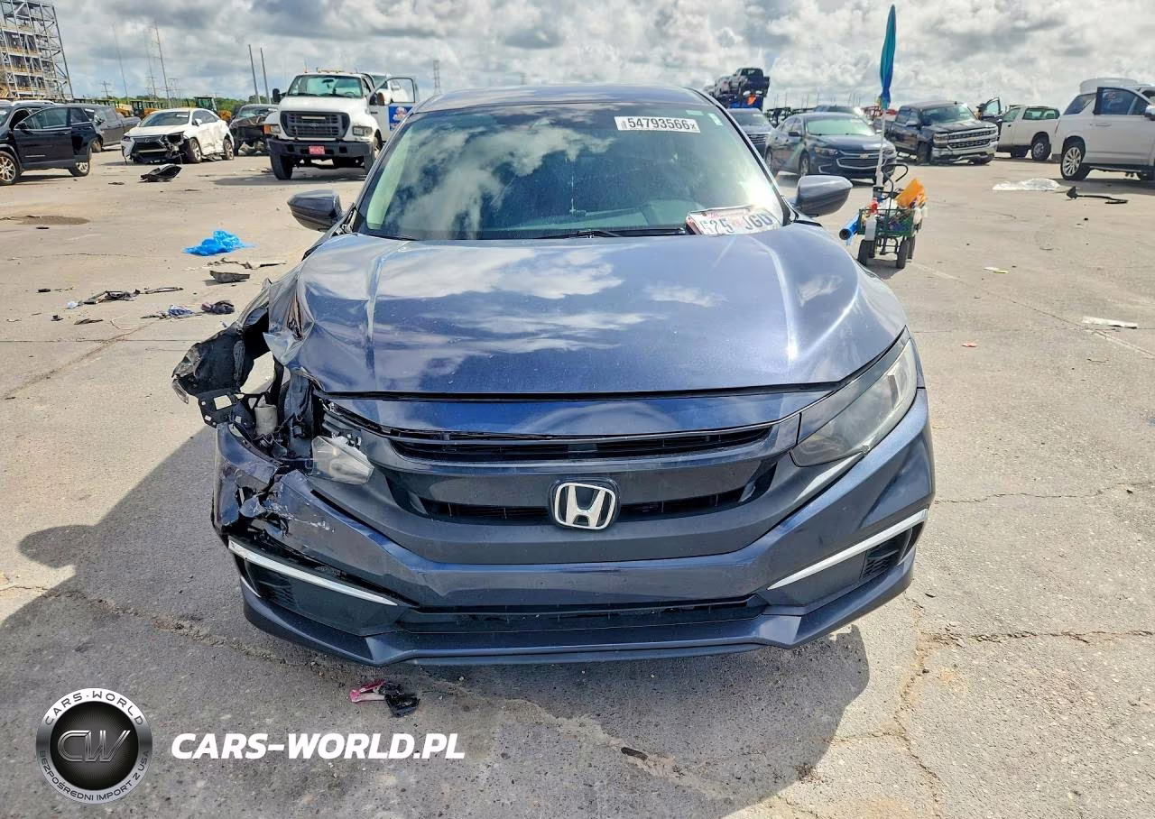 2020 Honda Civic Lx VIN:19XFC2F67LE008536 - 5