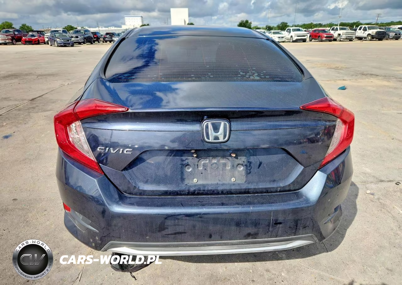 2020 Honda Civic Lx VIN:19XFC2F67LE008536 - 6