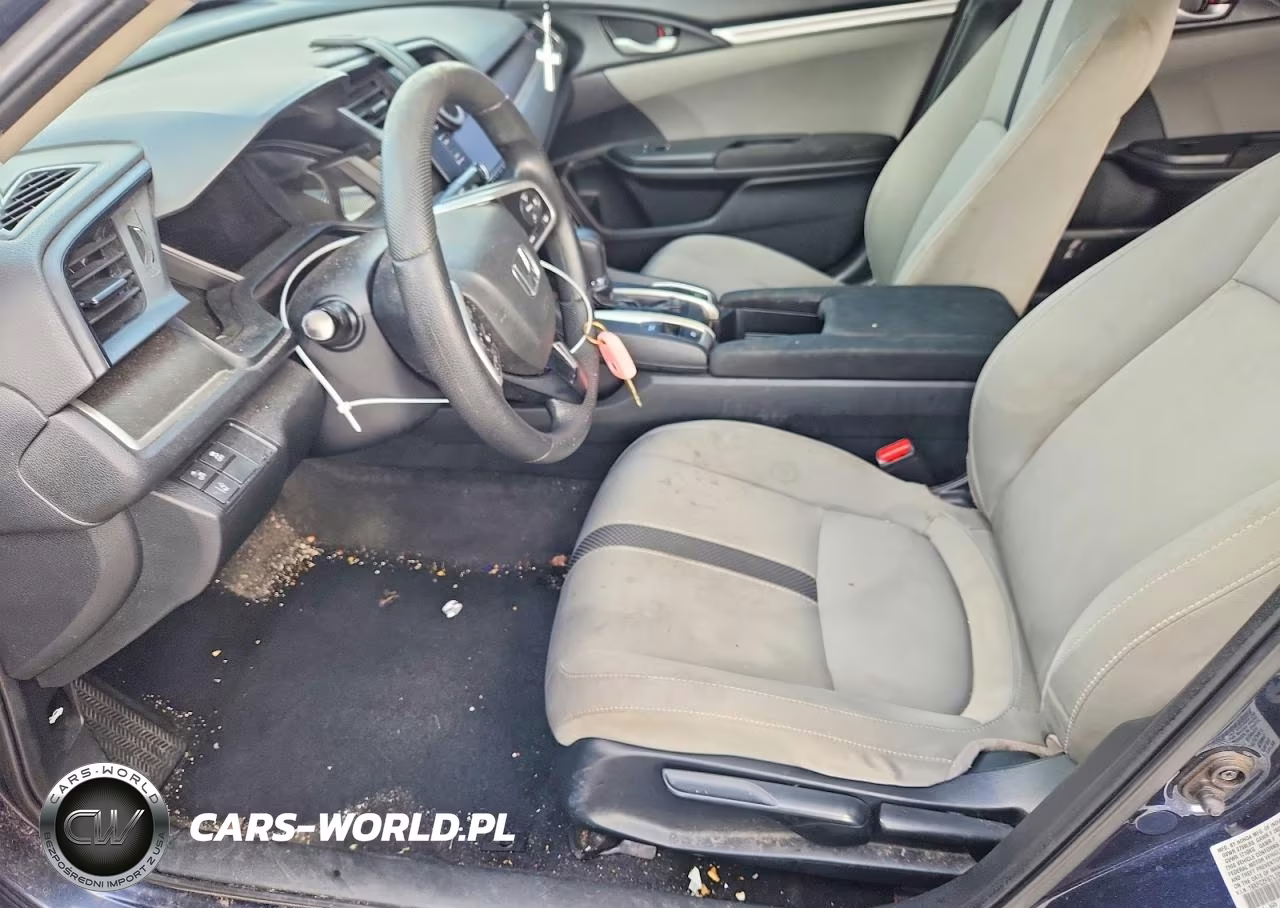 2020 Honda Civic Lx VIN:19XFC2F67LE008536 - 7