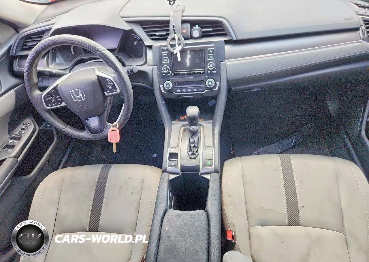 2020 Honda Civic Lx VIN:19XFC2F67LE008536 - 8