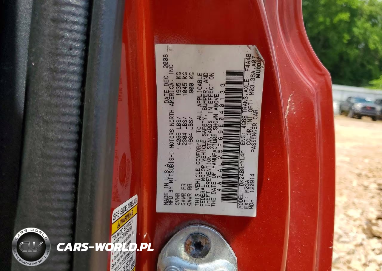 2009 Mitsubishi Eclipse Spyder Gs VIN:4A3AL25F69E040133 - 12