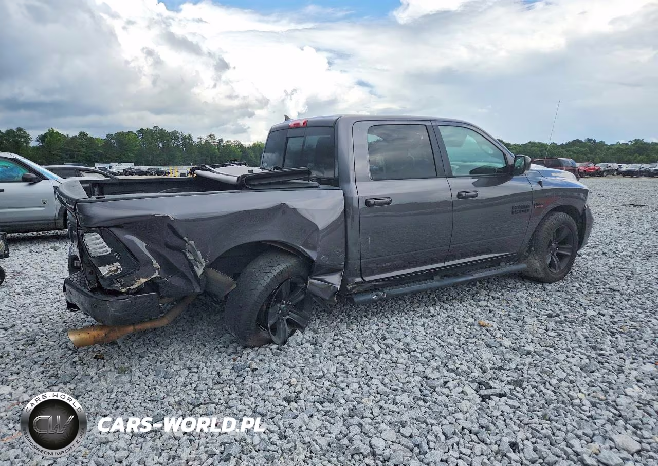 2017 Ram 1500 Sport VIN:1C6RR7MT3HS614753 - 3