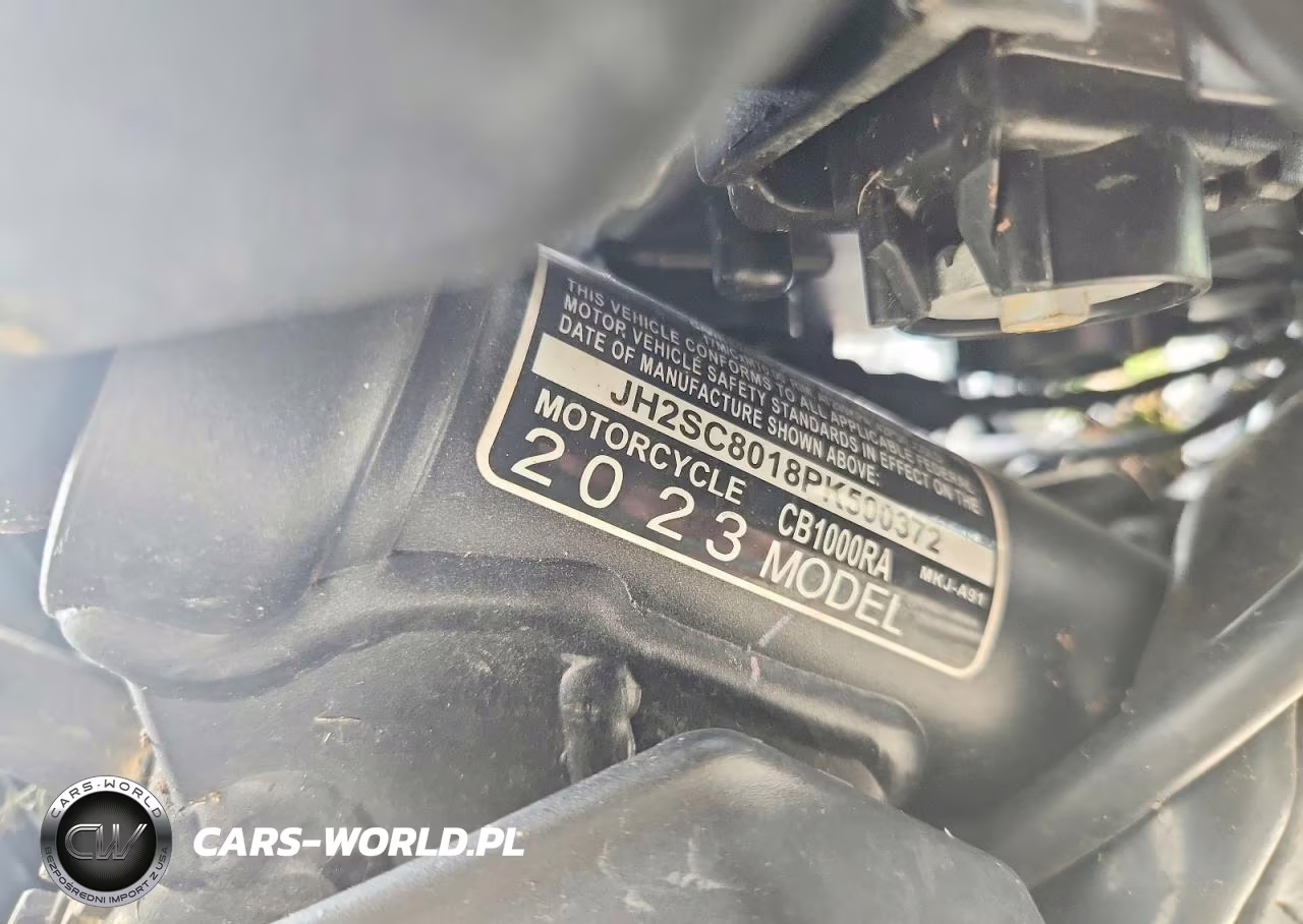 2023 Honda Cb1000 Ra VIN:JH2SC8018PK500372 - 8