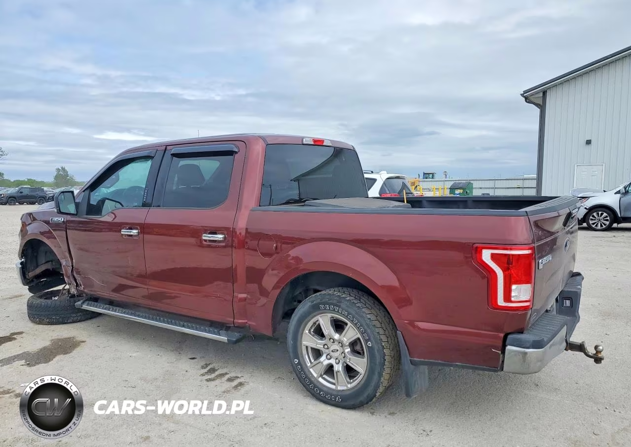 2016 Ford F150 Supercrew VIN:1FTEW1CP3GFC37060 - 2