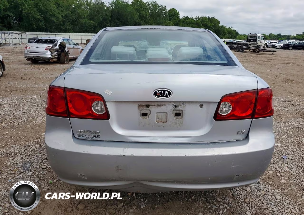 2006 Kia Optima Lx VIN:KNAGE123965036128 - 6