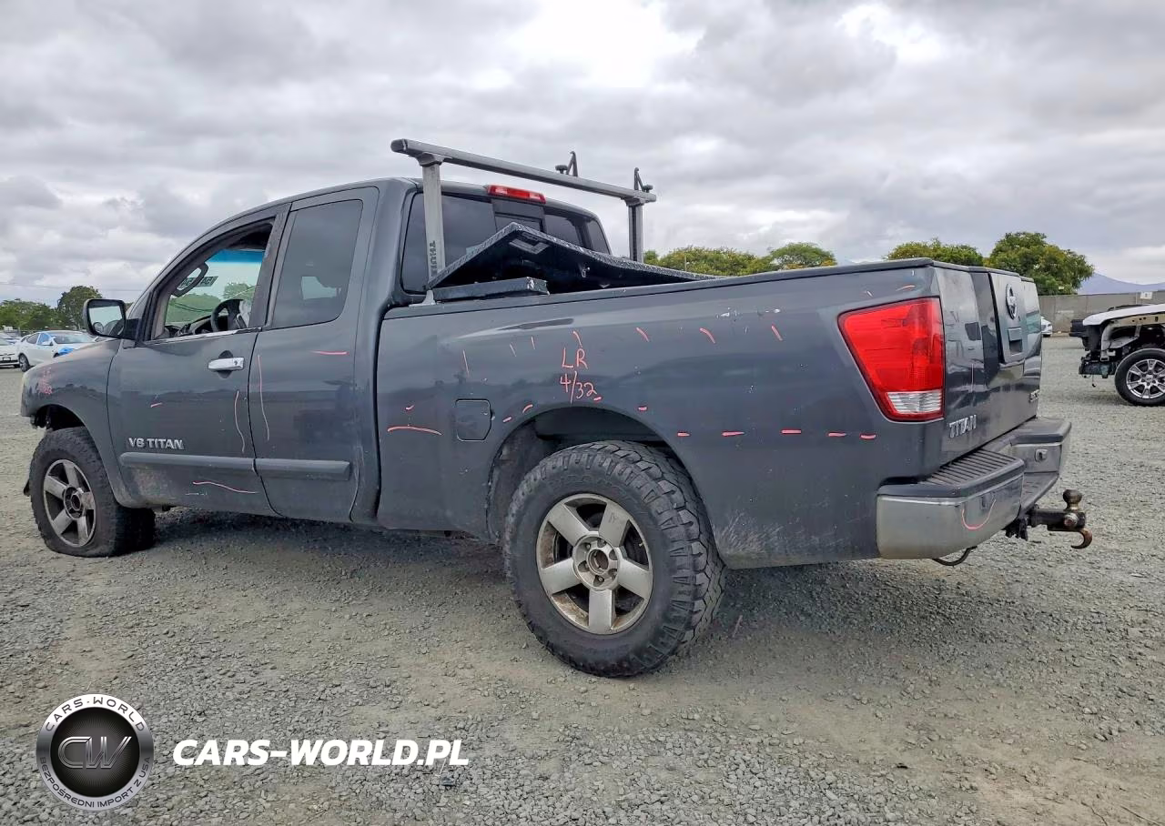 2006 Nissan Titan Xe Ffv VIN:1N6BA06A26N551593 - 2