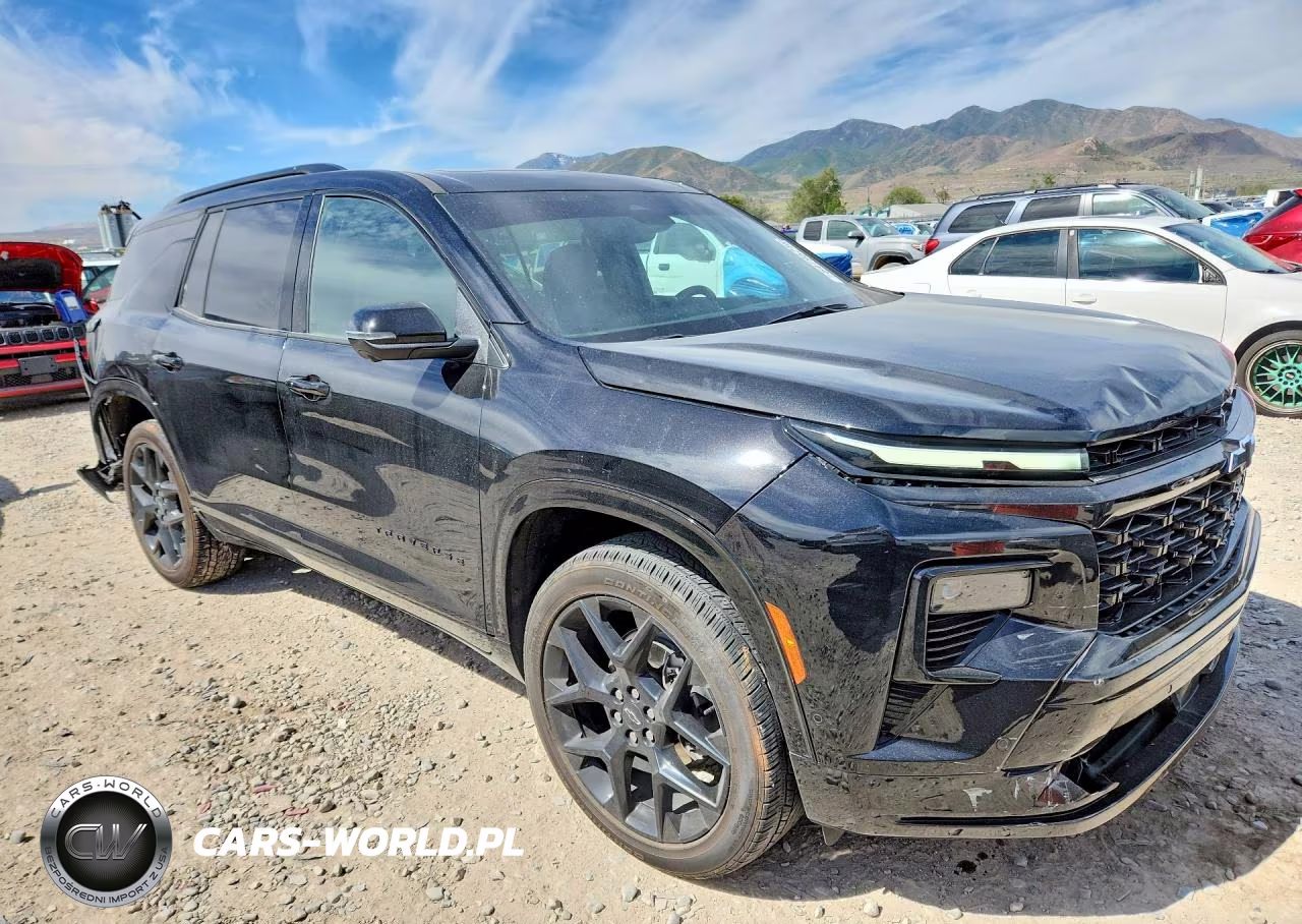 2025 Chevrolet Traverse Rs VIN:1GNEVLRS0SJ234687 - 4