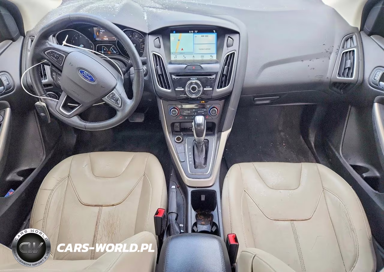 2018 Ford Focus Titanium VIN:1FADP3J20JL314770 - 8
