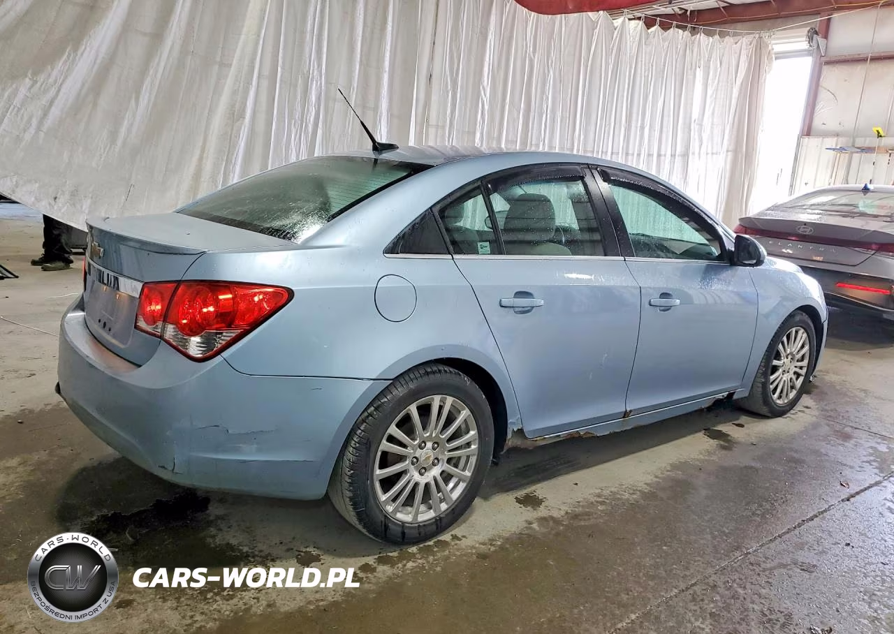 2011 Chevrolet Cruze Eco VIN:1G1PJ5S91B7170827 - 3