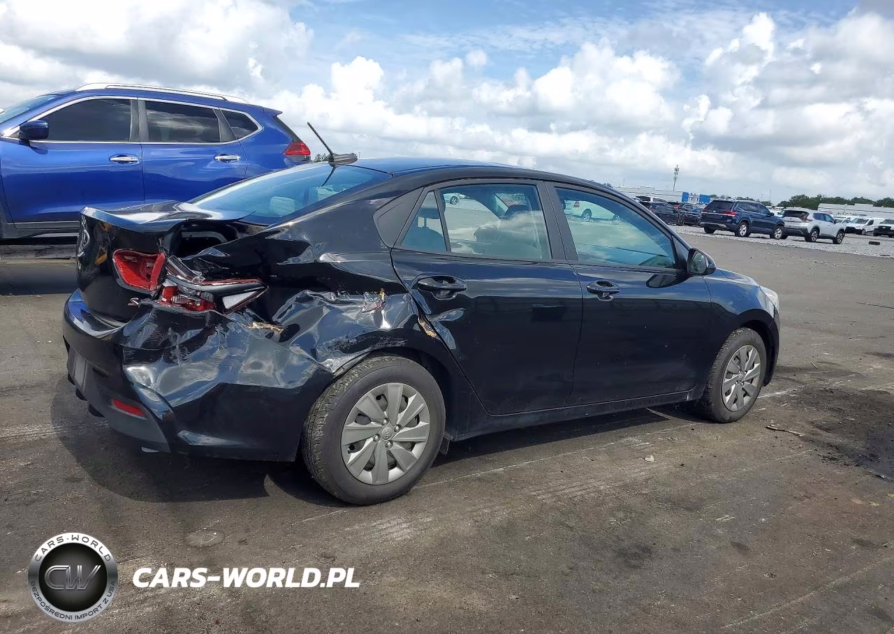 2020 Kia Rio S VIN:3KPA24AD4LE319386 - 3