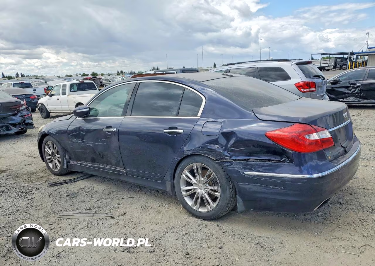 2012 Hyundai Genesis 3.8L VIN:KMHGC4DD5CU201492 - 2
