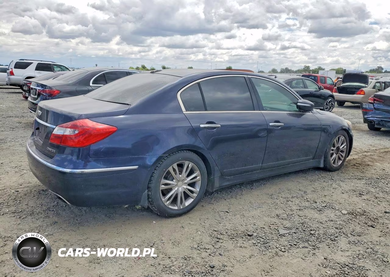 2012 Hyundai Genesis 3.8L VIN:KMHGC4DD5CU201492 - 3