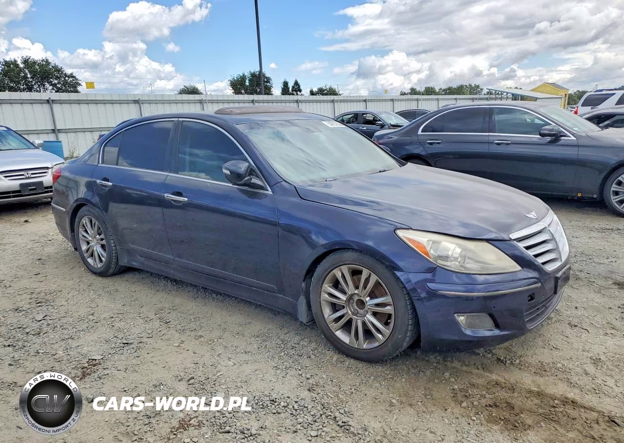2012 Hyundai Genesis 3.8L VIN:KMHGC4DD5CU201492 - 4