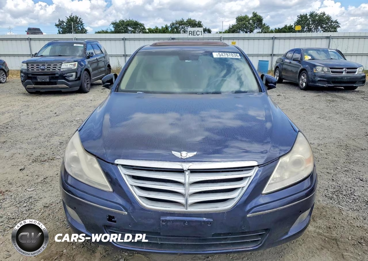 2012 Hyundai Genesis 3.8L VIN:KMHGC4DD5CU201492 - 5