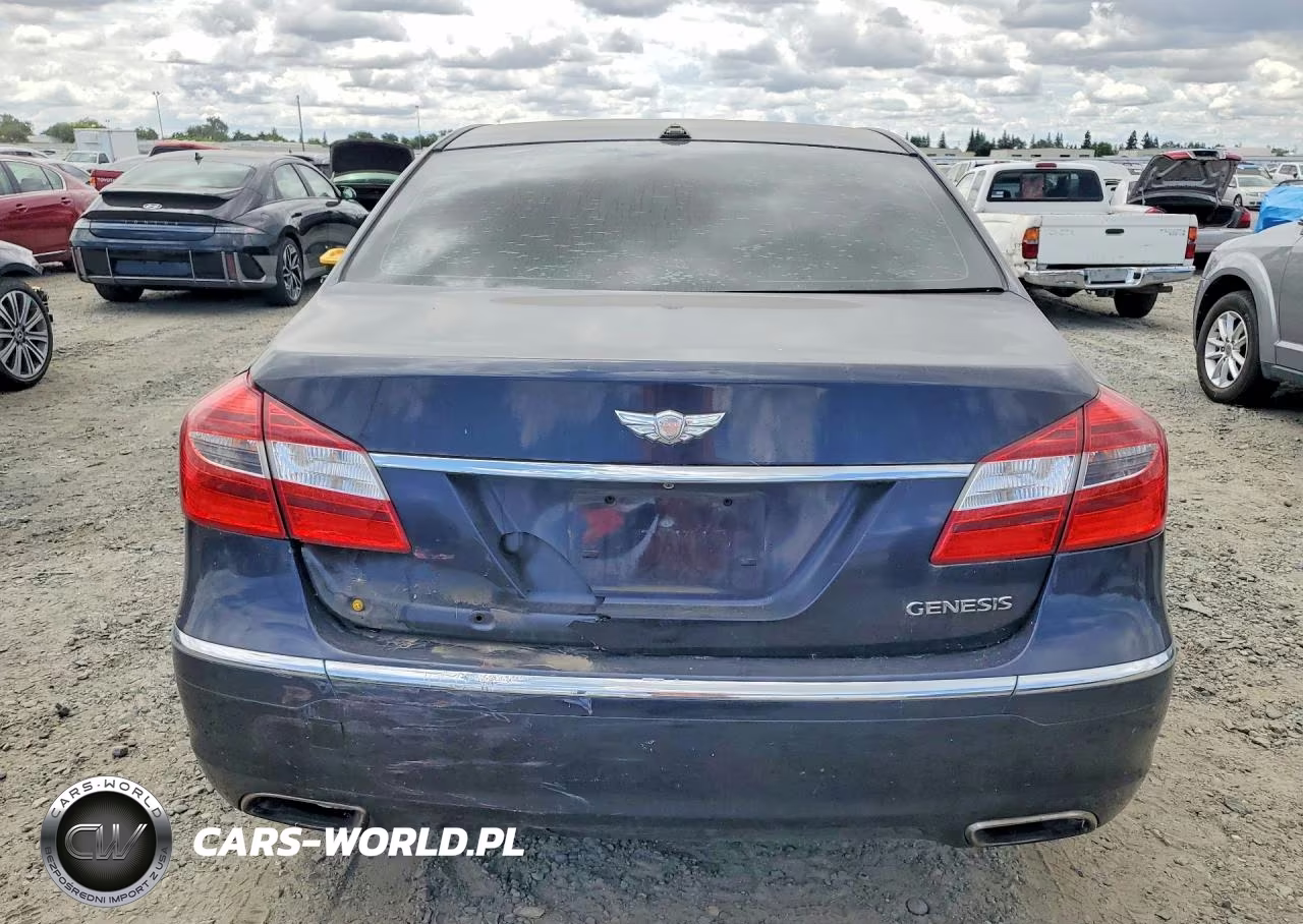 2012 Hyundai Genesis 3.8L VIN:KMHGC4DD5CU201492 - 6
