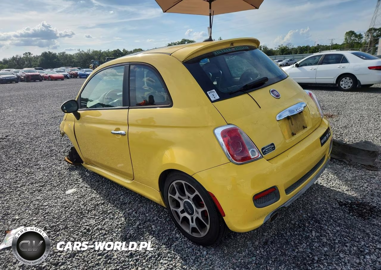 2012 Fiat 500 Sport VIN:3C3CFFBRXCT185793 - 2