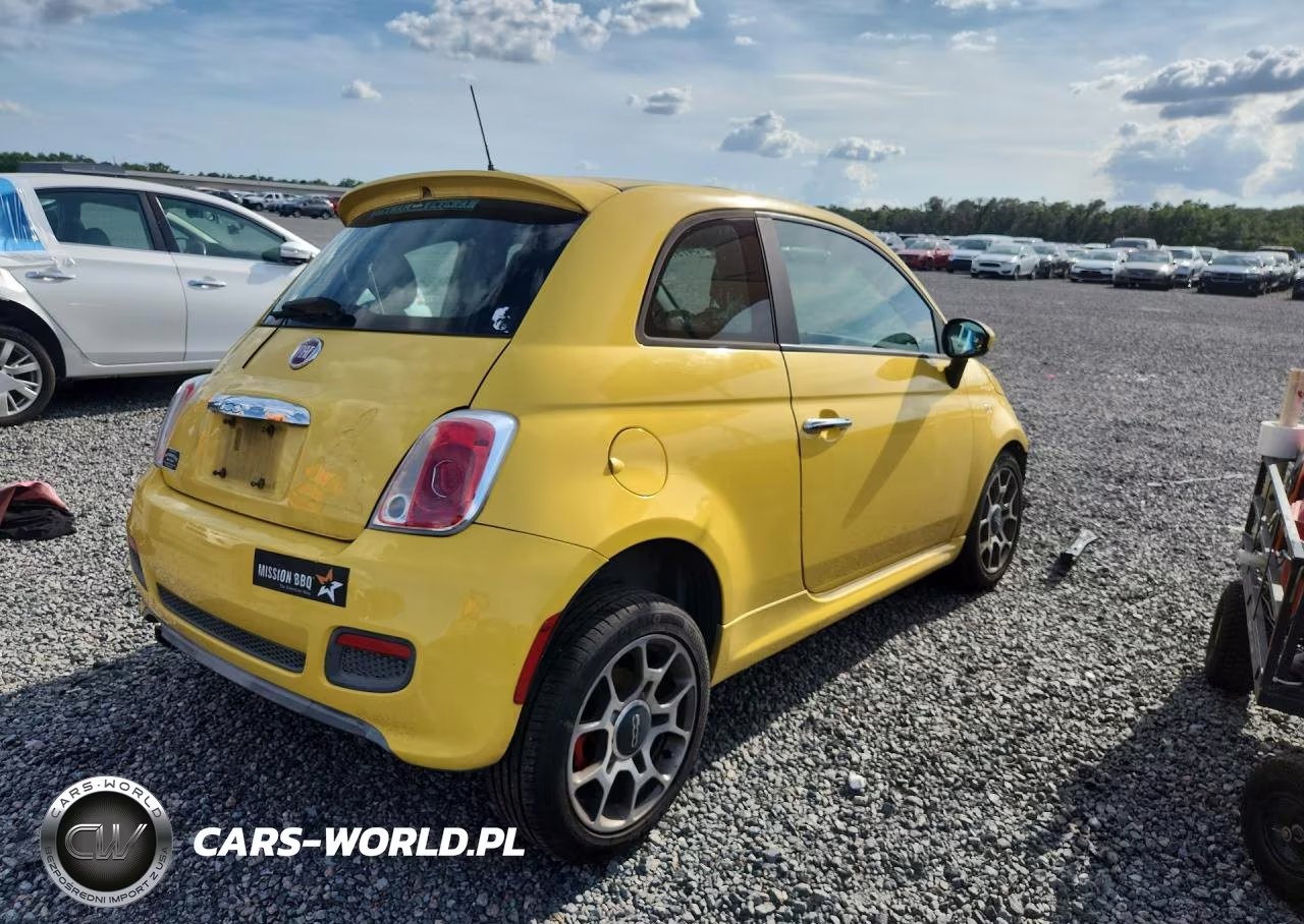 2012 Fiat 500 Sport VIN:3C3CFFBRXCT185793 - 3