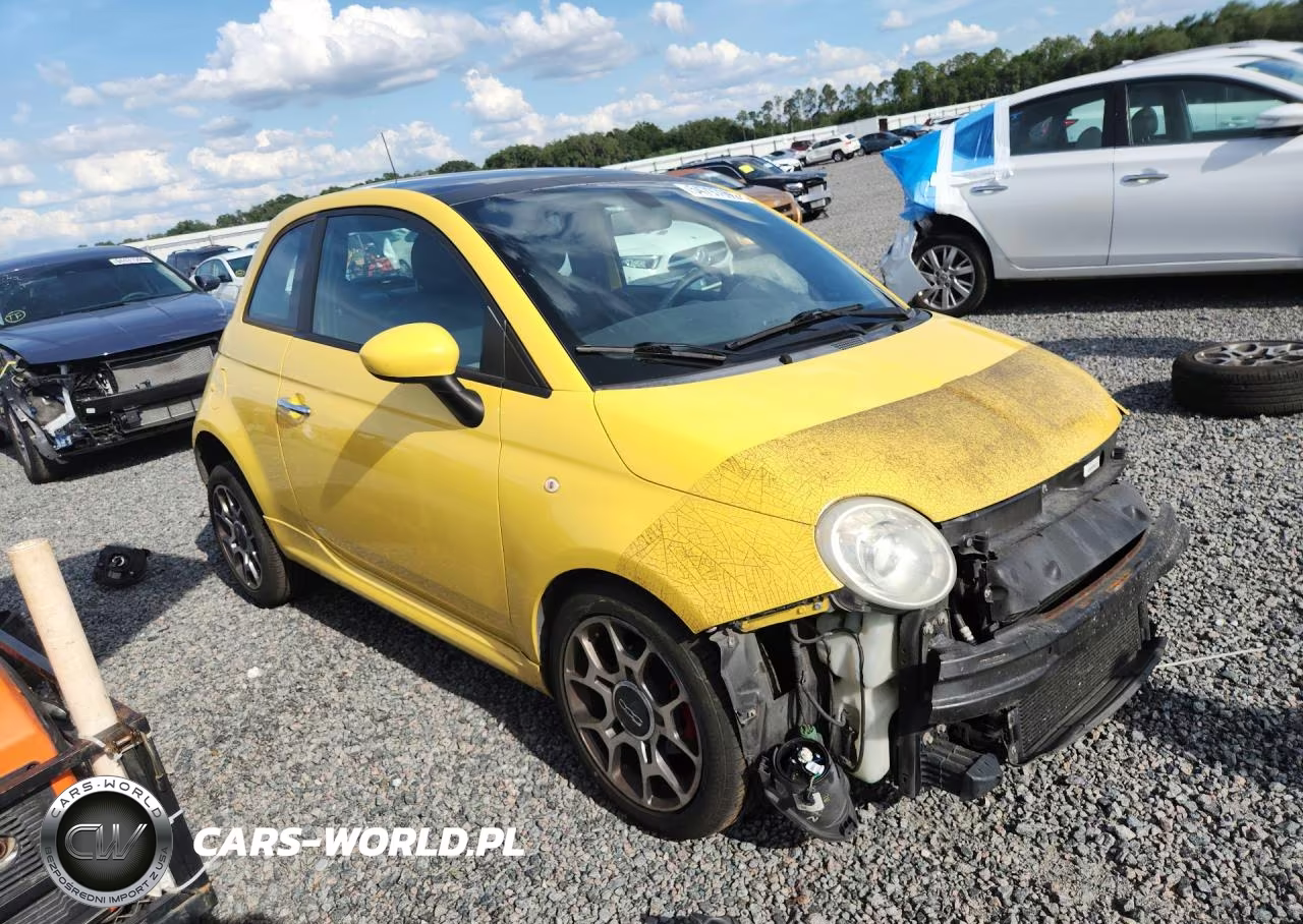 2012 Fiat 500 Sport VIN:3C3CFFBRXCT185793 - 4