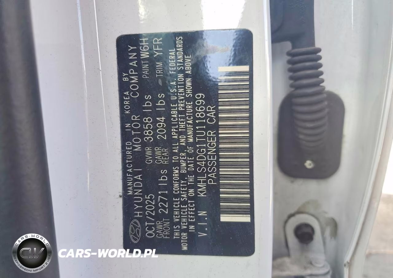 2026 Hyundai Elantra Sel Sport Premium VIN:KMHLS4DG1TU118699 - 12