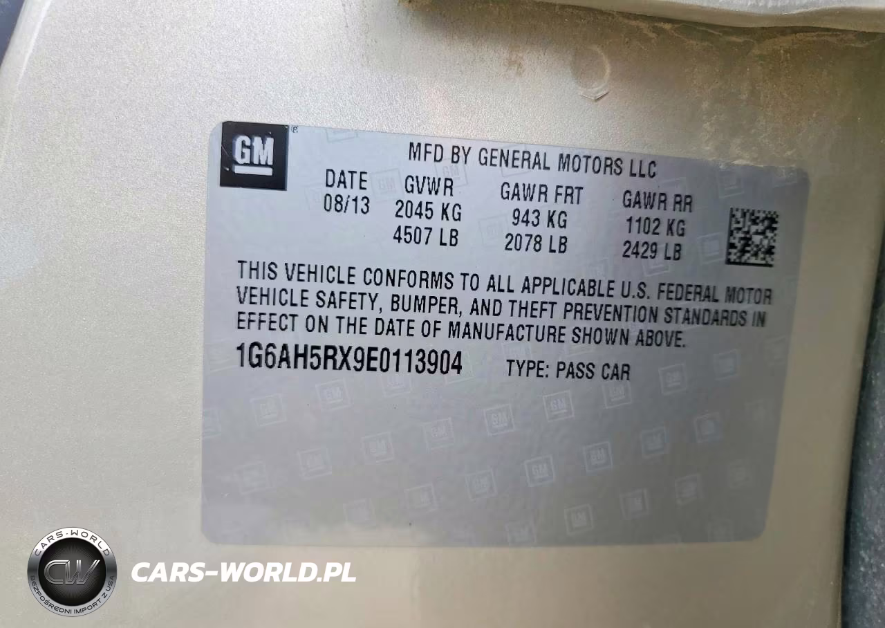 2014 Cadillac Ats Luxury VIN:1G6AH5RX9E0113904 - 12