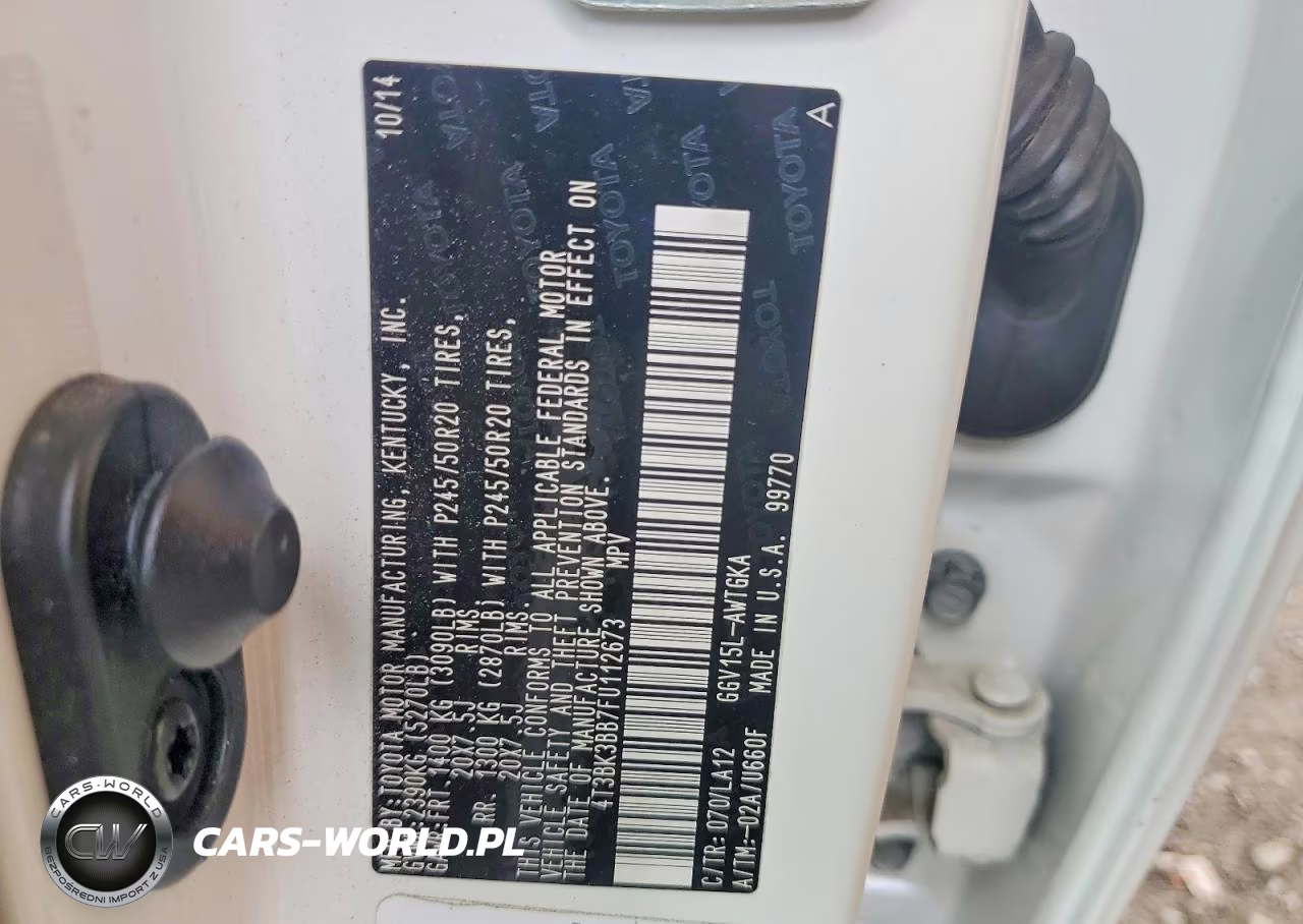 2015 Toyota Venza Xle VIN:4T3BK3BB7FU112673 - 13