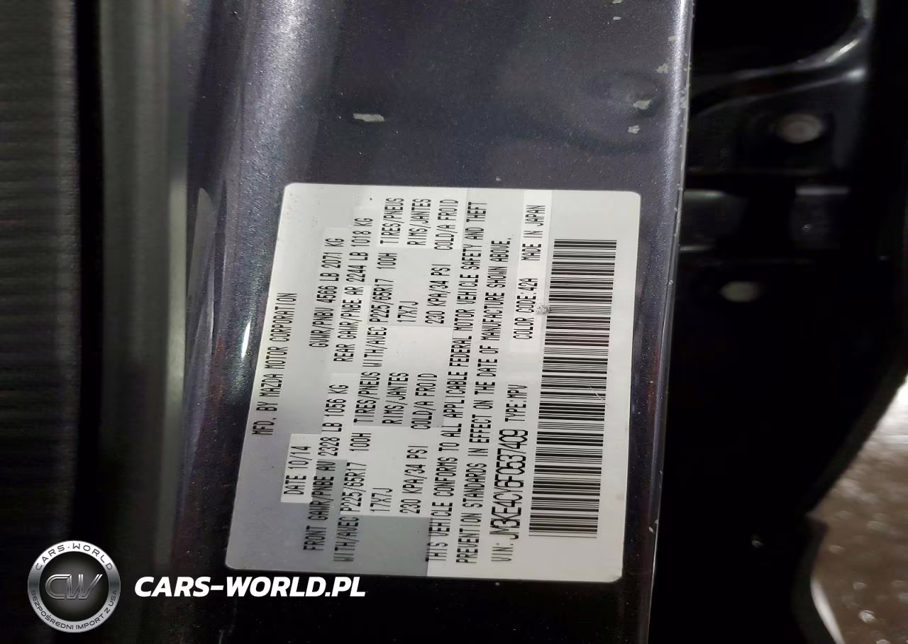 2015 Mazda Cx-5 Touring VIN:JM3KE4CY6F0537409 - 13