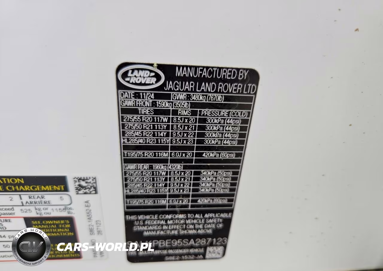 2025 Land Rover Range Rover Se VIN:SALKPBE95SA287123 - 13