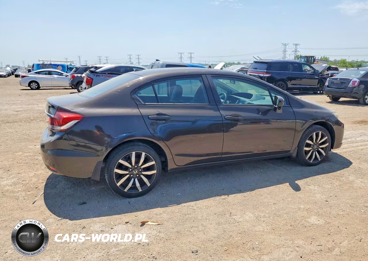 2014 Honda Civic Exl VIN:2HGFB2F99EH556222 - 3