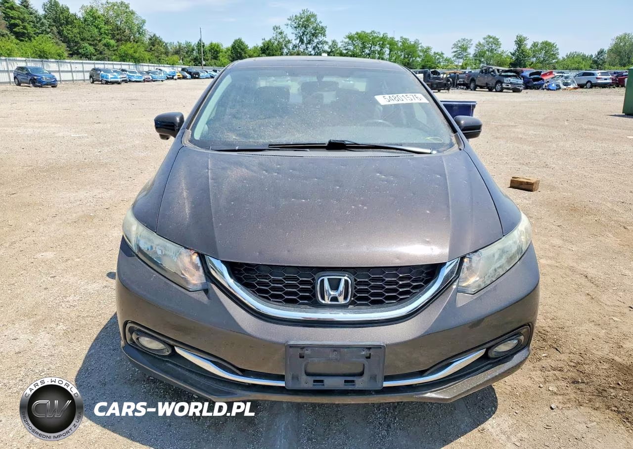 2014 Honda Civic Exl VIN:2HGFB2F99EH556222 - 5