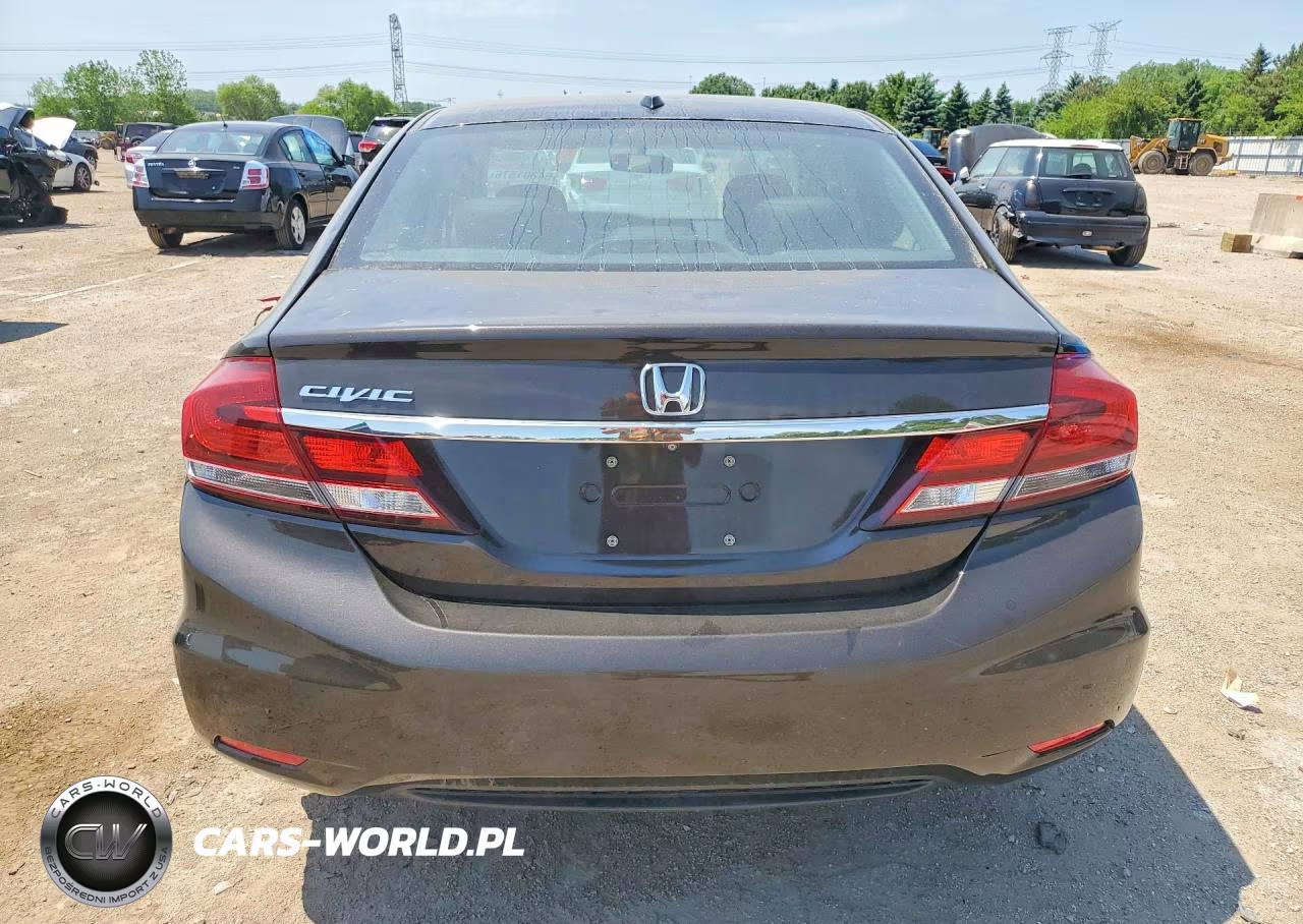 2014 Honda Civic Exl VIN:2HGFB2F99EH556222 - 6