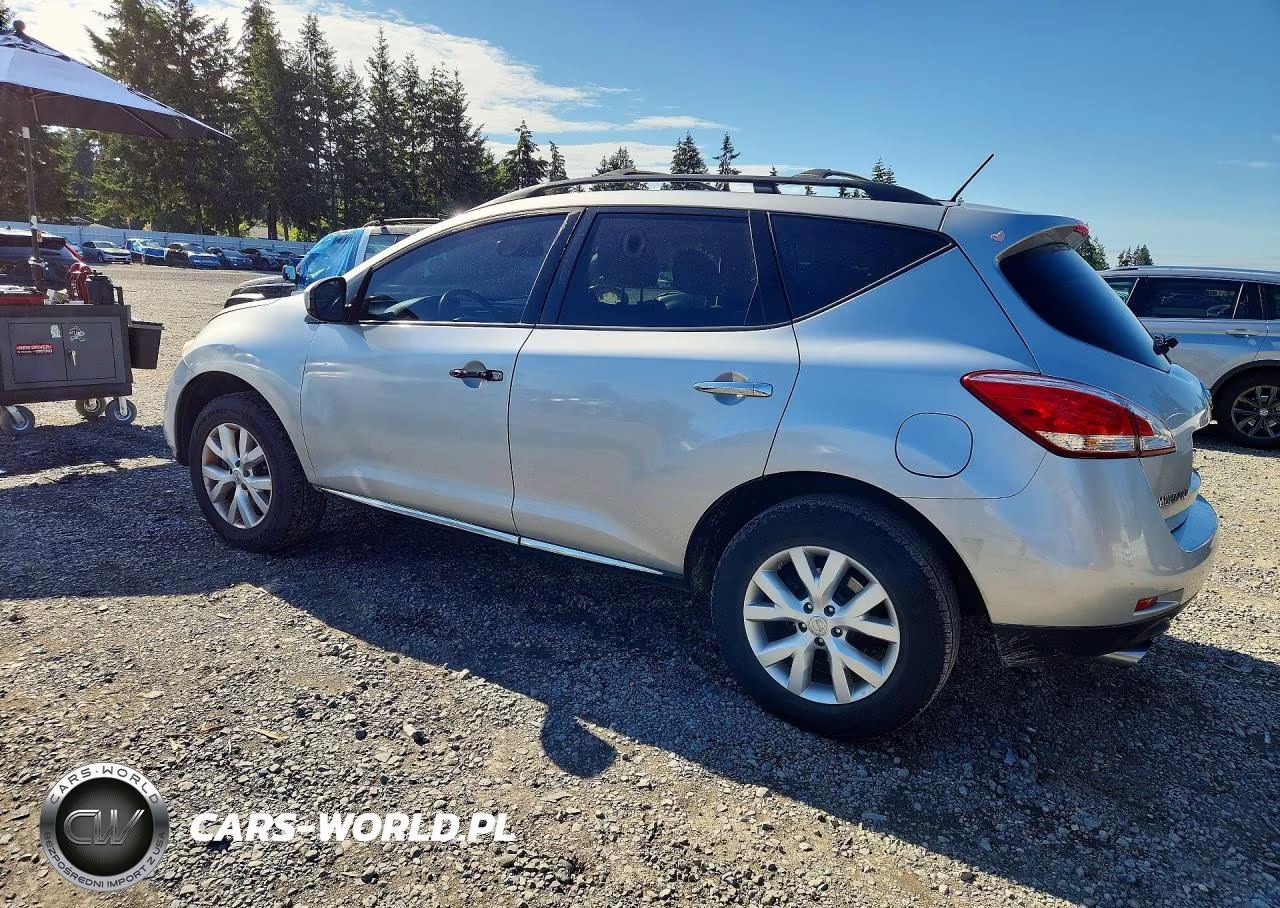2013 Nissan Murano S VIN:JN8AZ1MU6DW208789 - 2