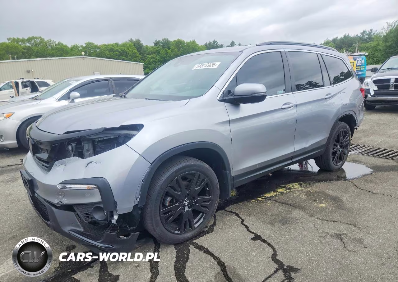 2022 Honda Pilot Se VIN:5FNYF6H28NB062605 - 1