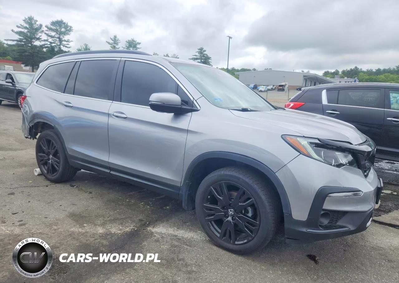 2022 Honda Pilot Se VIN:5FNYF6H28NB062605 - 4