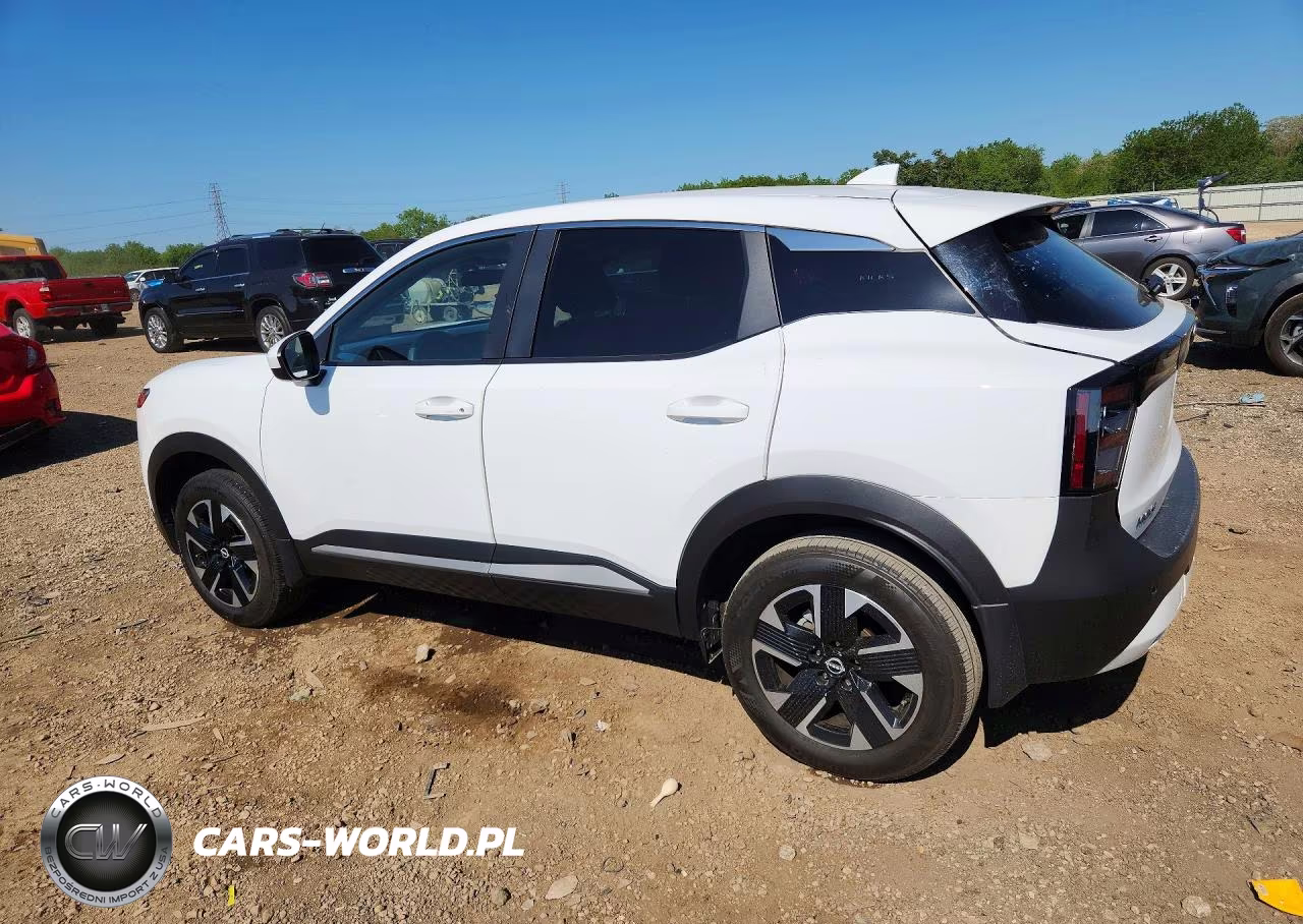 2025 Nissan Kicks Sv VIN:3N8AP6CB9SL307600 - 2