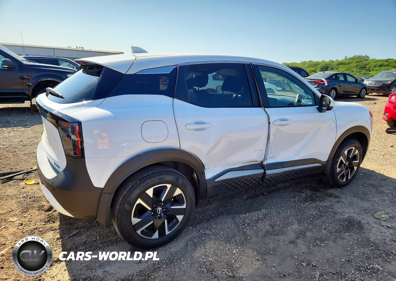 2025 Nissan Kicks Sv VIN:3N8AP6CB9SL307600 - 3
