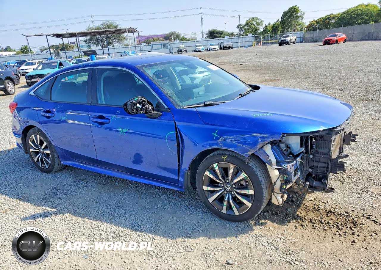 2022 Honda Civic Ex VIN:2HGFE1F70NH303838 - 4