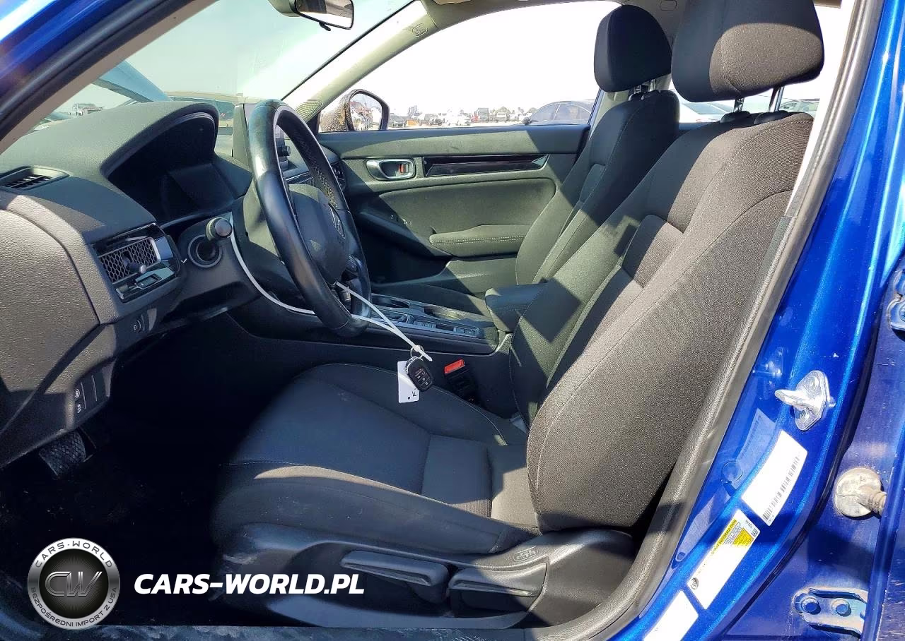 2022 Honda Civic Ex VIN:2HGFE1F70NH303838 - 7