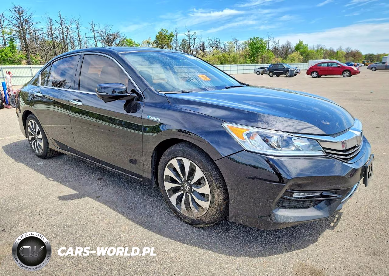 2017 Honda Accord Hybrid Exl VIN:JHMCR6F56HC019167 - 4