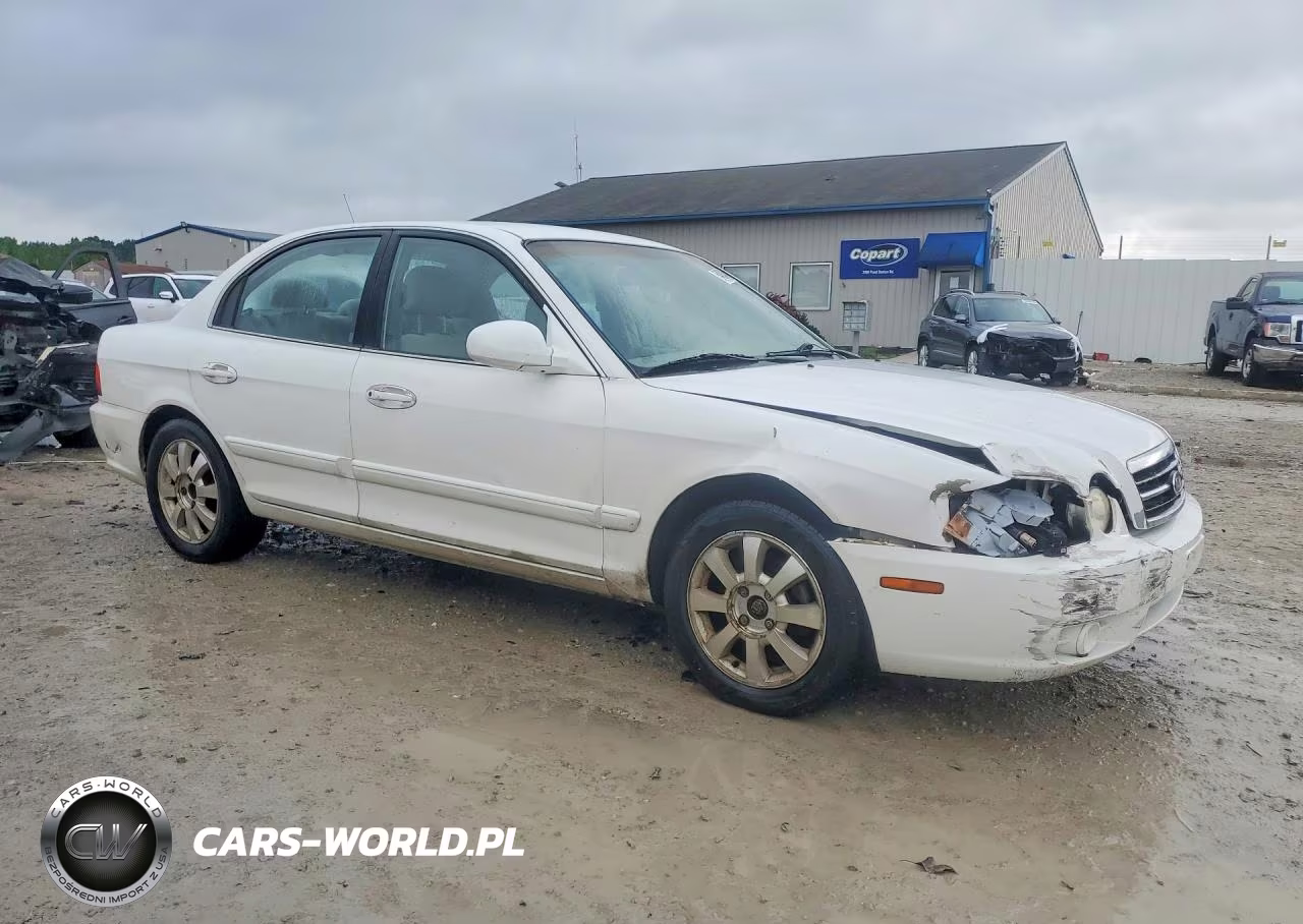 2004 Kia Optima Lx-Ex VIN:KNAGD128445269491 - 4