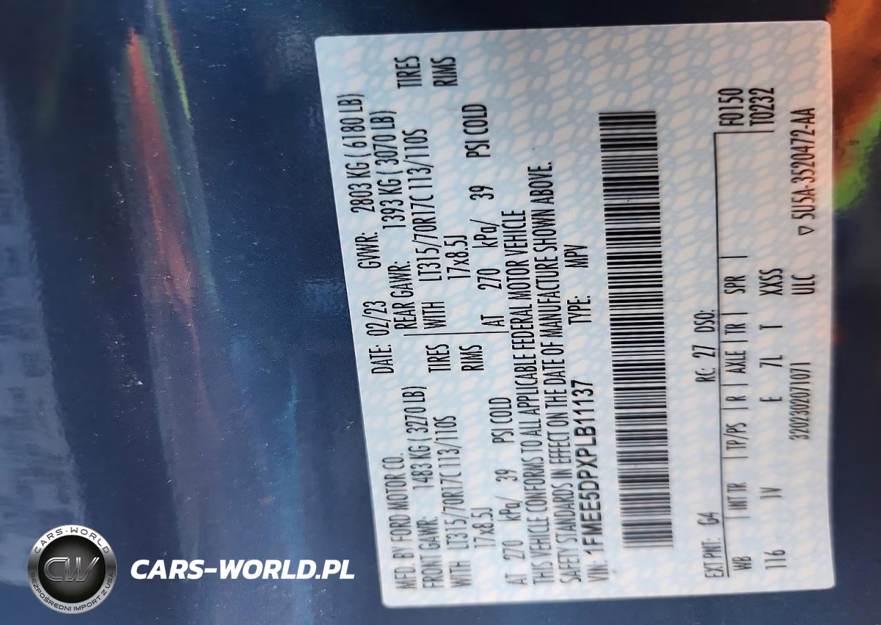 2023 Ford Bronco Base VIN:1FMEE5DPXPLB11137 - 13