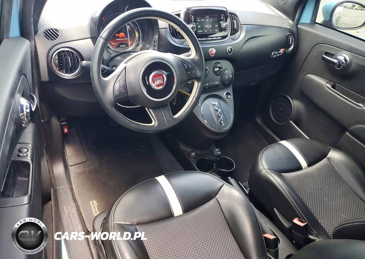 2017 Fiat 500 Electric VIN:3C3CFFGE4HT659945 - 8