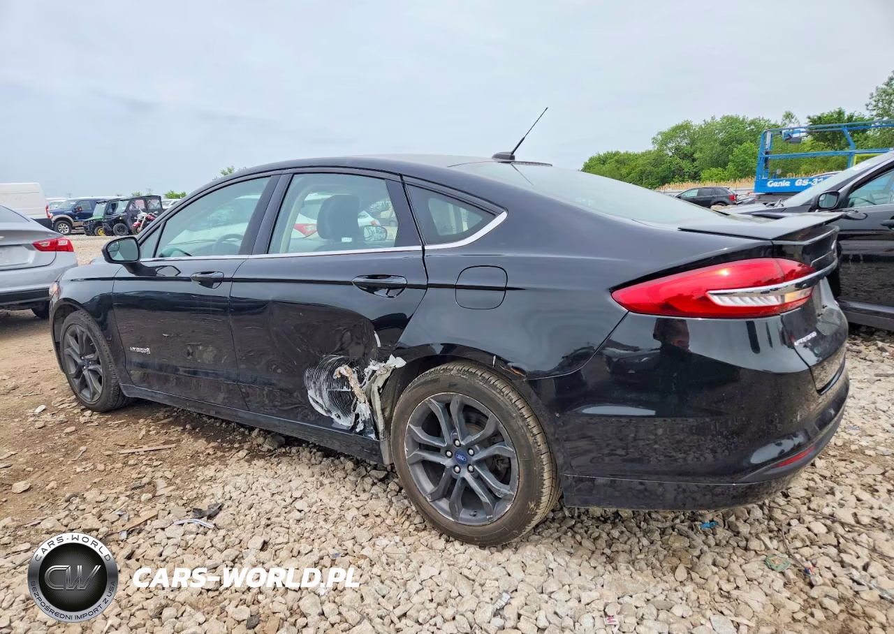 2018 Ford Fusion Se Hybrid VIN:3FA6P0LUXJR192099 - 2